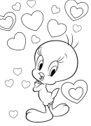 Tweety Spletno Barvanje
